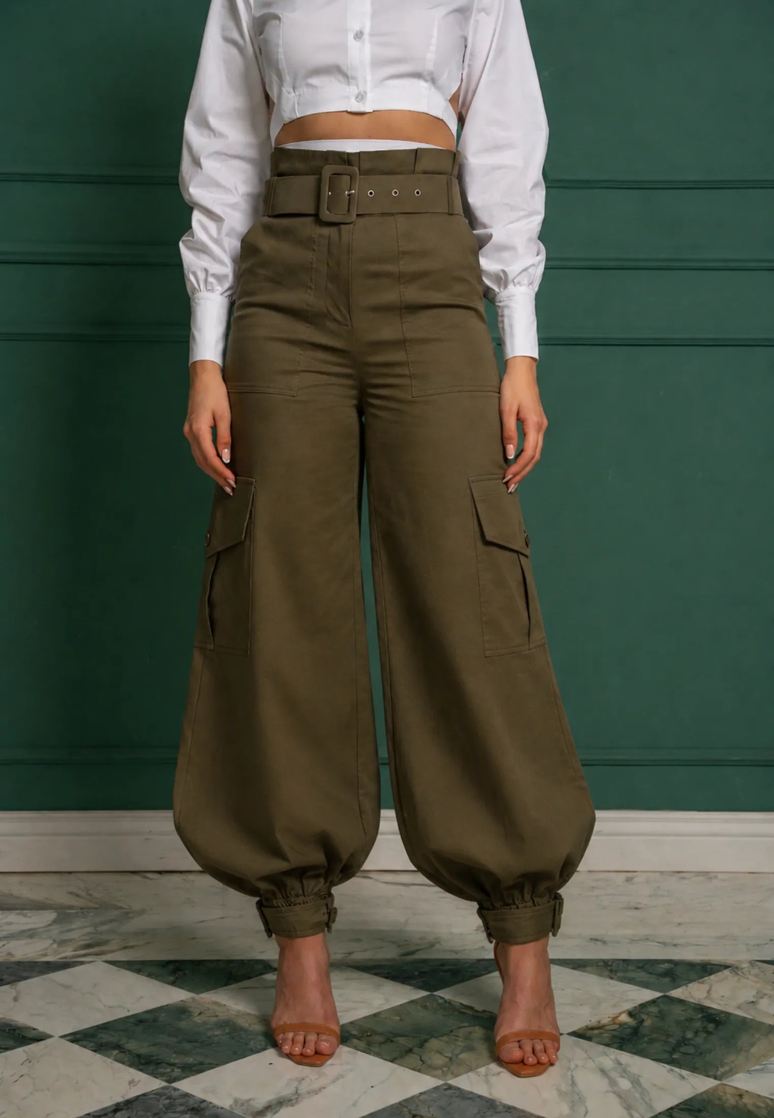 Pantalon ballon - fronte