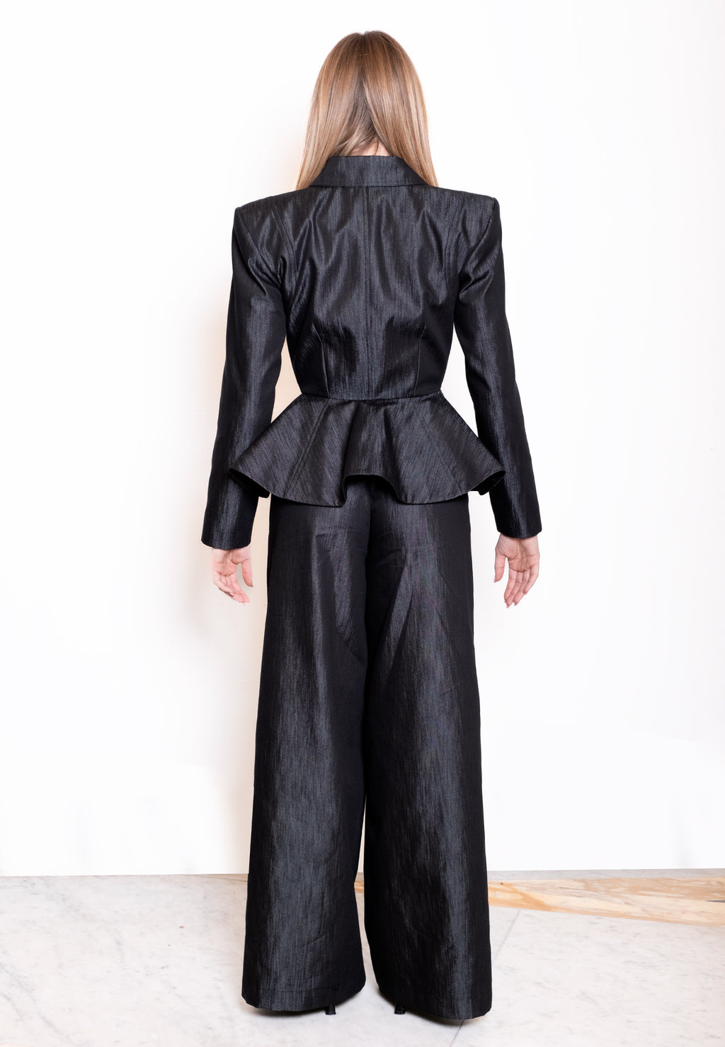 Pantalone wide-leg - vista retro