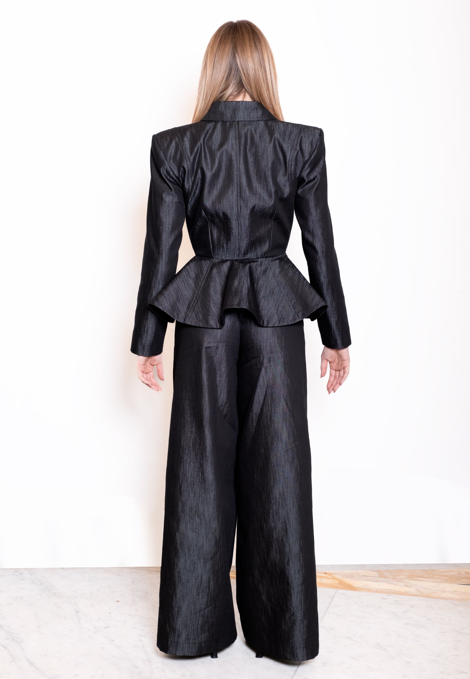 Pantalone wide-leg - vista retro