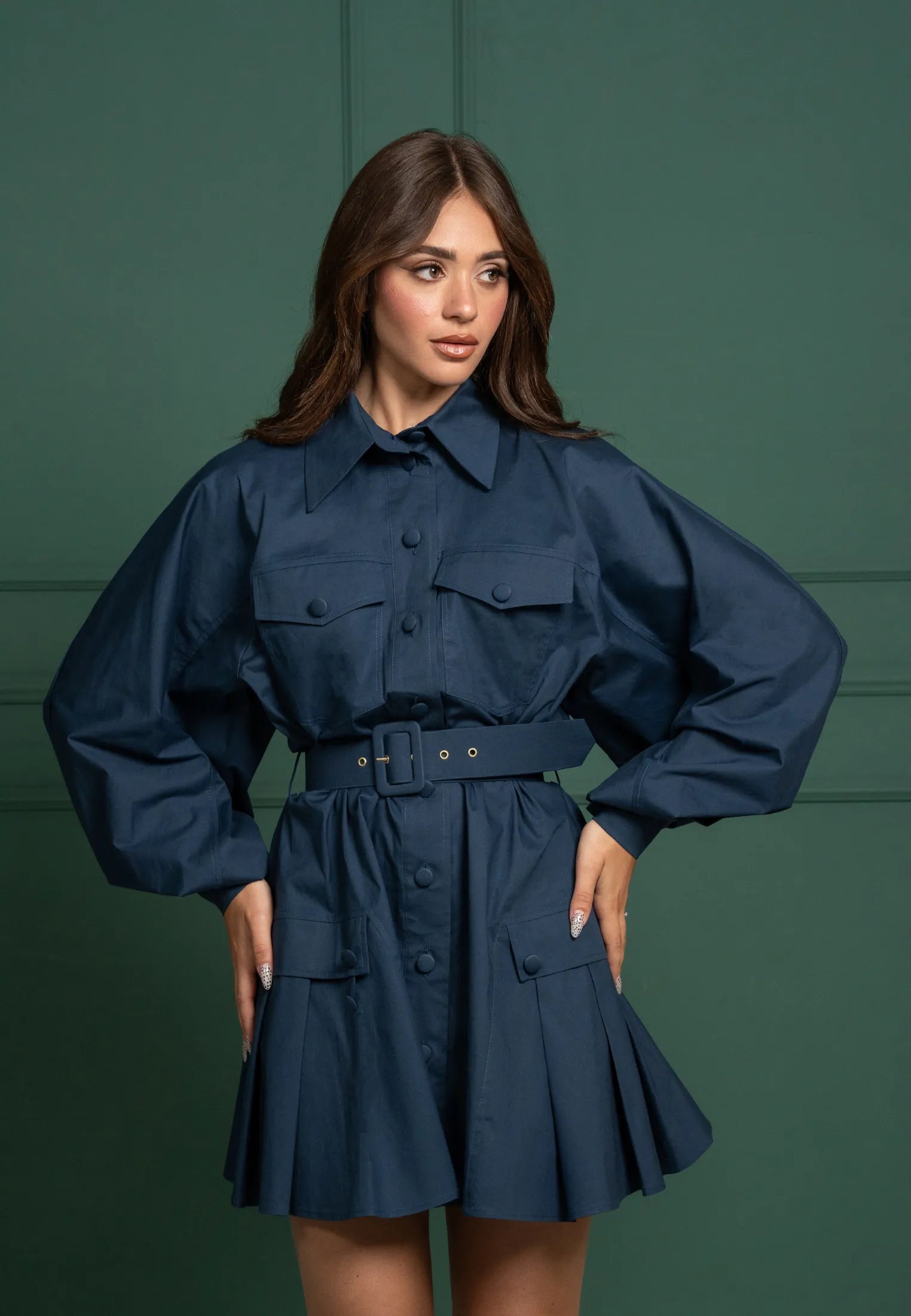Robe-chemisier couture - fronte2