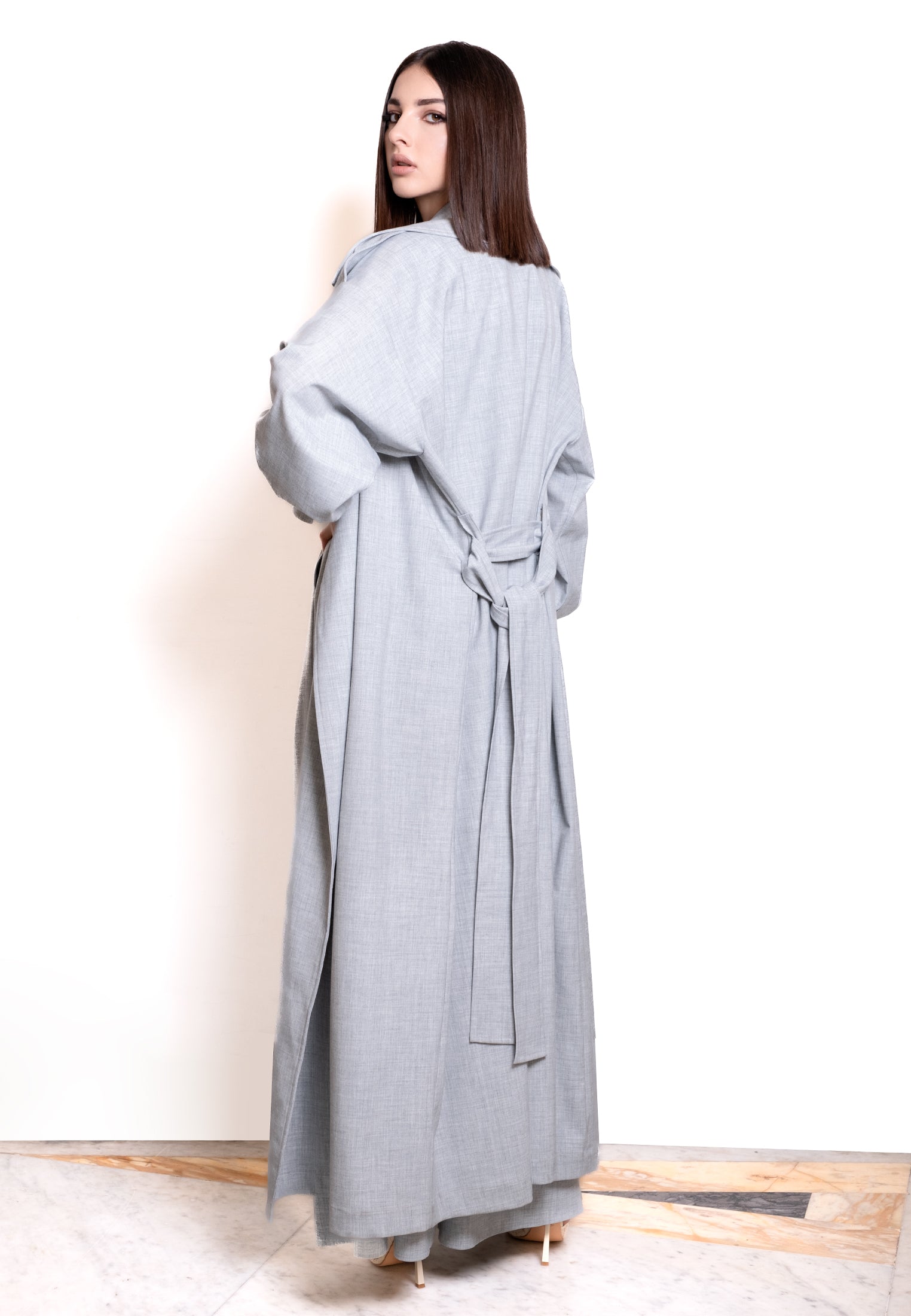 Trench wrap coat - retro
